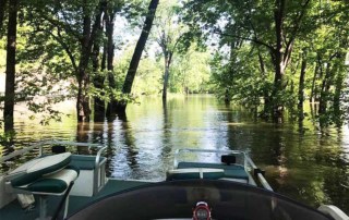 Are pontoon boats good for rivers
