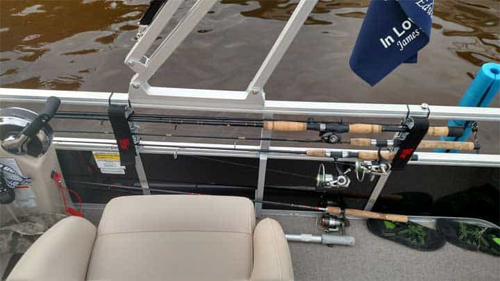Pontoon Boat Fishing Rod Storage Ideas Racks Keep Your Poles Safe