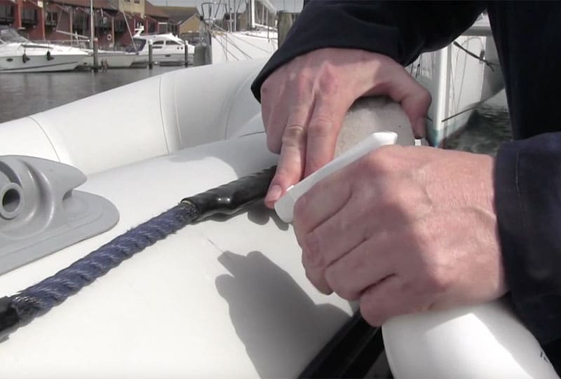 how to clean an inflatable boat