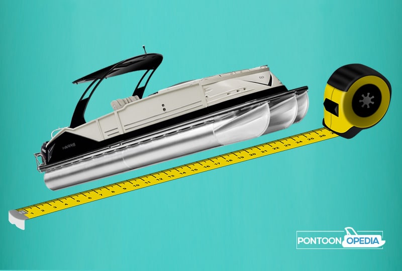 How Are Pontoon Boats Measured How Long They Are W Average Sizes