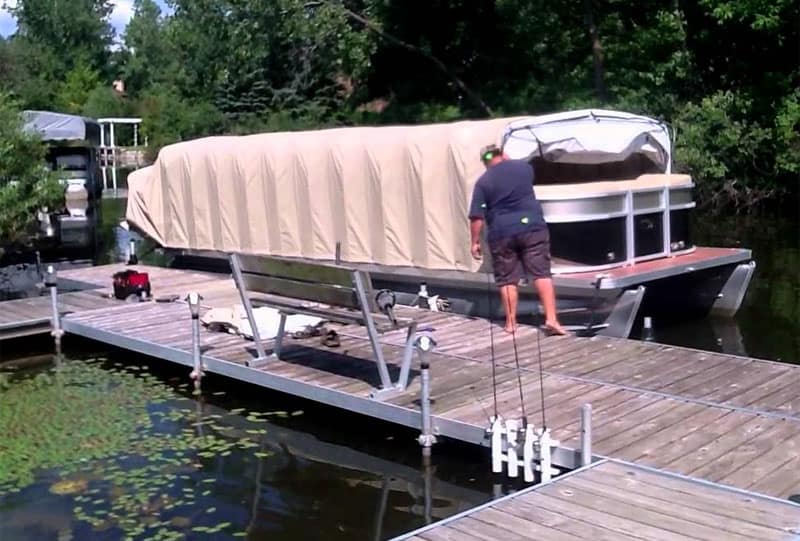 The Best Pontoon Mooring Covers That Are Er Than Custom Ones - Pontoon Boat Seat Slip Covers