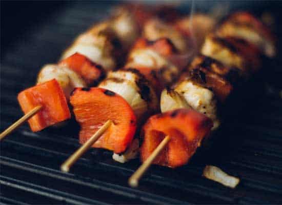 meat kabobs