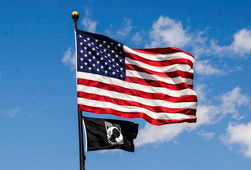 American Flag for a Pontoon Boat [ + a Pirate Flag Too 
