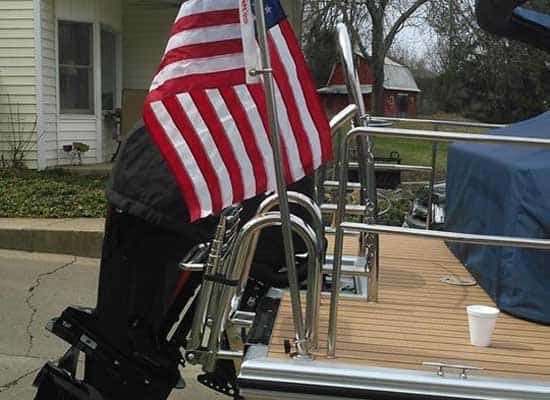 How To Mount A Flag On A Pontoon Boat The Best Method Place