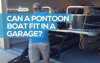 can a pontoon boat fit in a garage