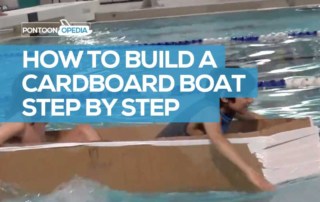 how to build a cardboard boat step by step