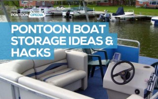 pontoon boat storage accessories