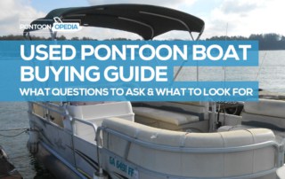 how to buy a used pontoon boat