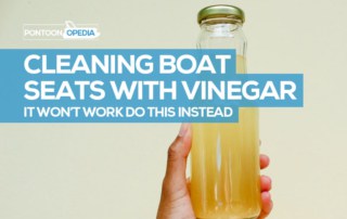Cleaning Boats Seats with Vinegar or bleach