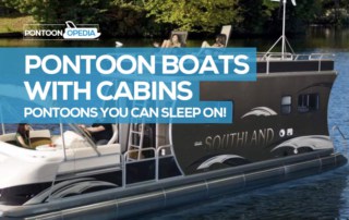 pontoon boats with cabins