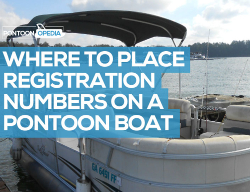 Where to Place Registration Numbers on a Pontoon Boat