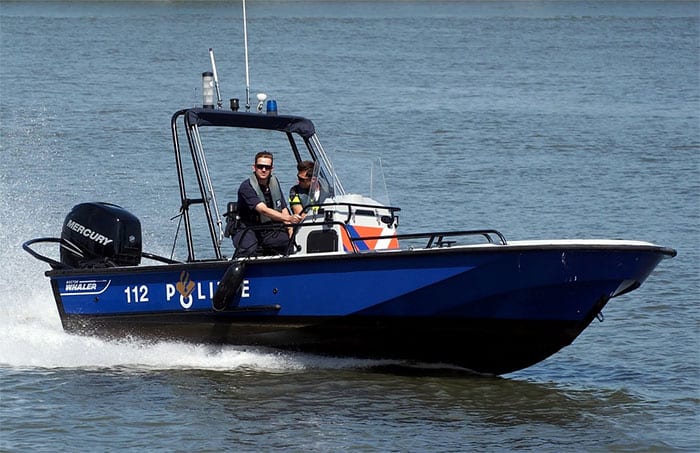 retired cop boat names