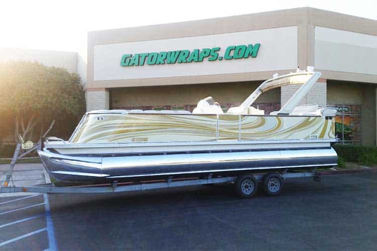 Pontoon Boat Wraps: Stunning Ideas for Graphics You Have ...