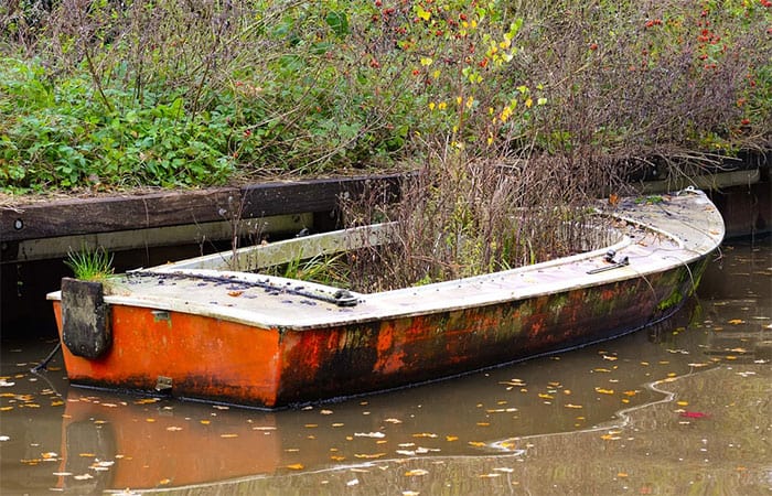 what happens to old fiberglass boats