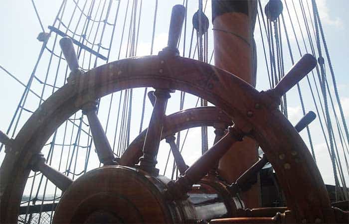 What Is A Pirate Ship Steering Wheel Called Proper Name