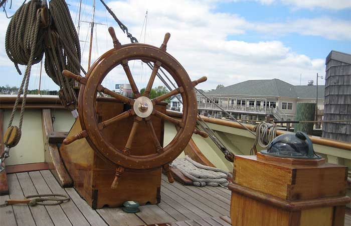 What Is A Pirate Ship Steering Wheel Called Proper Name