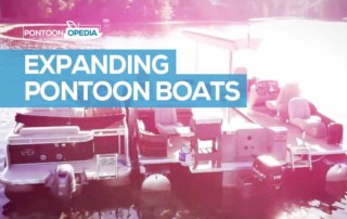 expanding pontoon boat