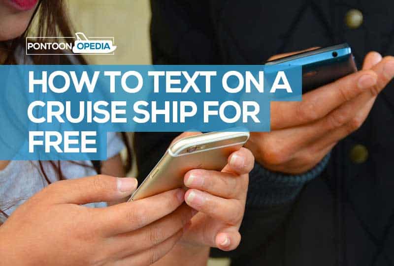 how to text on a cruise ship for free