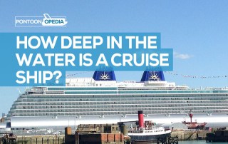how deep is the water for a cruise ship